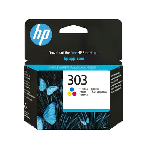 HP Cartuccia di inchiostro in tricromia originale 303