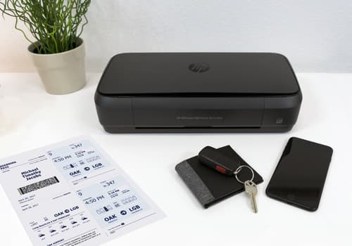 HP OfficeJet Mobile 250 Wireless All-in-One Colore Stampante, Fotocopiatrice, scanner