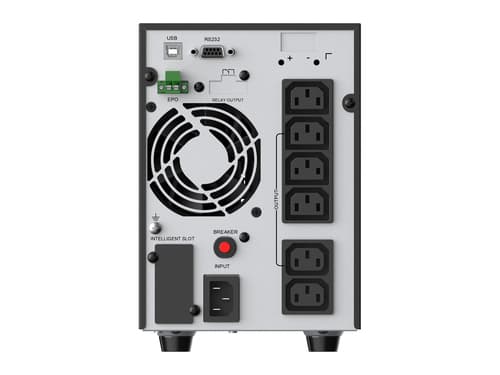 Conceptronic ZEUS52E2K gruppo di continuità (UPS) Doppia conversione (online) 2 kVA 1800 W 6 presa(e) AC