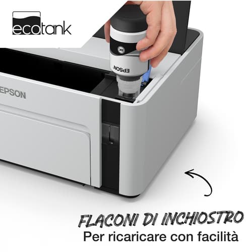 Epson Flacone di inchiostro a pigmenti nero EcoTank 111