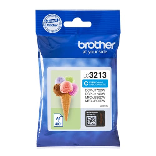 Brother LC3213C cartuccia d'inchiostro 1 pz Originale Resa elevata (XL) Ciano