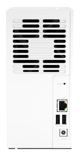 QNAP TS-233 server NAS e di archiviazione Tower ARM Cortex-A55 2 GB 0 TB QNAP QTS Bianco