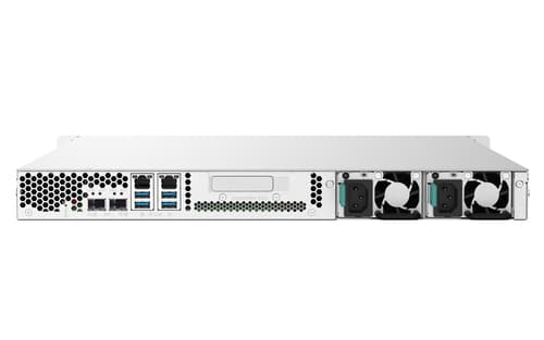 QNAP TS-432PXU-RP NAS Rack (1U) Annapurna Labs Alpine AL-324 2 GB DDR4 0 TB Nero