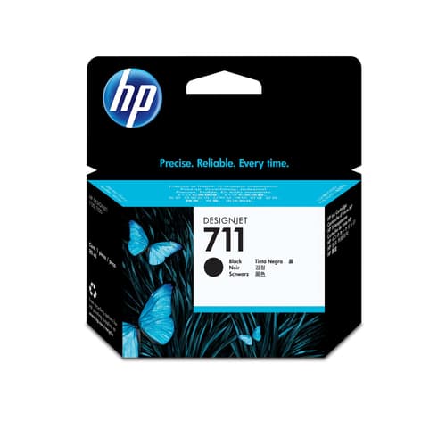HP Cartuccia inchiostro nero DesignJet 711, 80 ml