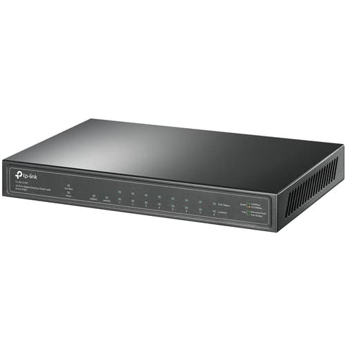 TP-Link TL-SG1210P switch di rete Non gestito Gigabit Ethernet (10/100/1000) Supporto Power over Ethernet (PoE) Grigio