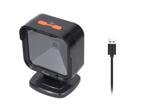 Equip 351028 lettore di codici a barre Lettore di codici a barre fisso 1D/2D LED Nero