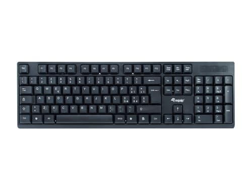 Equip 245223 tastiera Mouse incluso Ufficio RF Wireless QWERTY Italiano Nero