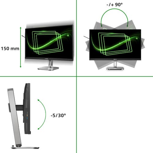 Philips Serie 5000 27B2G5200/00 Monitor PC 68,6 cm (27") 1920 x 1080 Pixel Full HD LCD Antracite