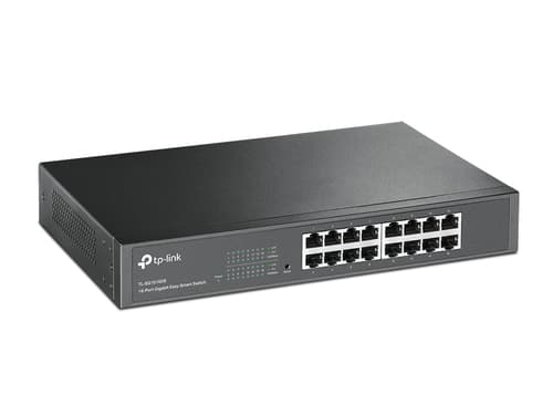 TP-Link TL-SG1016DE switch di rete Gestito L2 Gigabit Ethernet (10/100/1000) Nero
