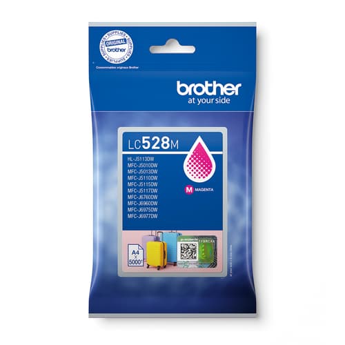 Brother LC528M cartuccia d'inchiostro 1 pz Originale Magenta