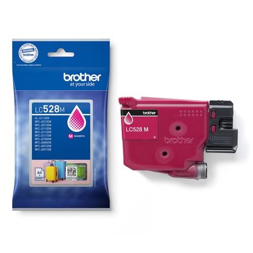 Brother LC528M cartuccia d'inchiostro 1 pz Originale Magenta