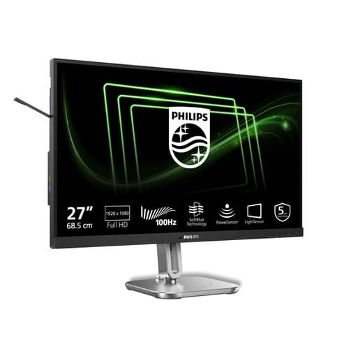 Philips Serie 5000 27B2G5200/00 Monitor PC 68,6 cm (27") 1920 x 1080 Pixel Full HD LCD Antracite