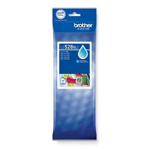 Brother LC528XLC cartuccia d'inchiostro 1 pz Originale Rendimento ultra elevato Ciano