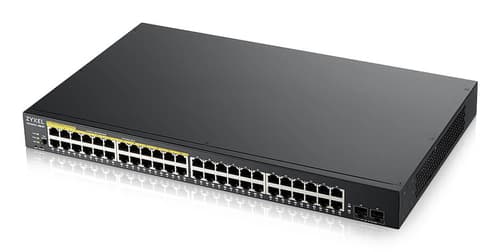 Zyxel GS1900-48HPv2 Gestito L2 Gigabit Ethernet (10/100/1000) Supporto Power over Ethernet (PoE) Nero