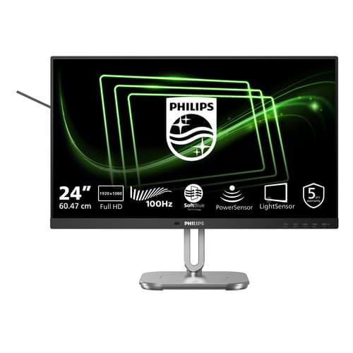 Philips Serie 5000 24B2G5200/00 Monitor PC 60,5 cm (23.8") 1920 x 1080 Pixel Full HD LCD Antracite