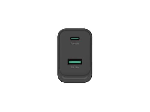 Conceptronic ALTHEA20B45 Caricabatterie per dispositivi mobili Universale Nero AC Ricarica rapida Interno