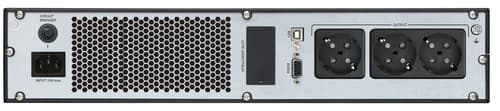 FSP Champ Rack 1K gruppo di continuità (UPS) Doppia conversione (online) 1 kVA 900 W 3 presa(e) AC