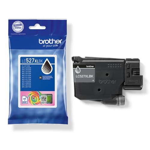 Brother LC527XLBK cartuccia d'inchiostro 1 pz Originale Resa elevata (XL) Nero