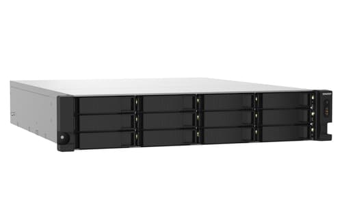 QNAP TS-1232PXU-RP NAS Armadio (2U) Annapurna Labs AL324 4 GB DDR4 0 TB QNAP QTS Nero