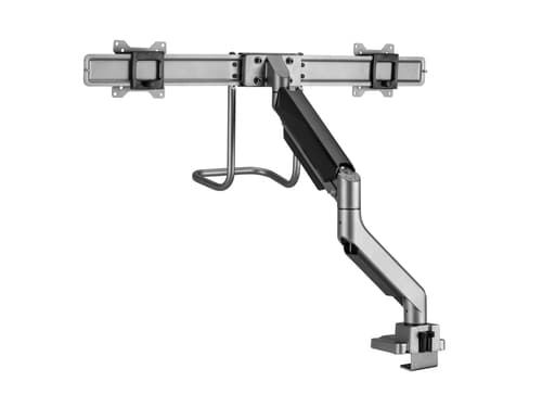 Equip Staffa di montaggio da scrivania per doppio monitor da 17” a 32”