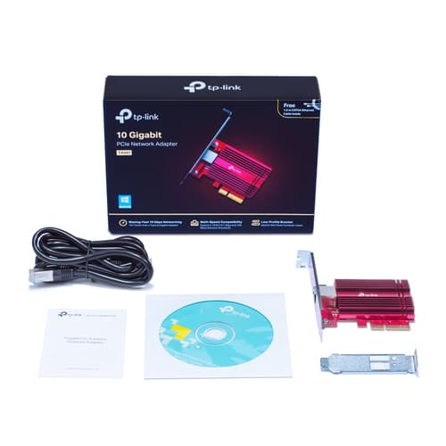 TP-Link TX401 scheda di rete e adattatore Interno Ethernet 10000 Mbit/s