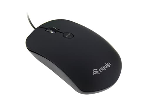 Equip 245114 mouse Ufficio Ambidestro USB tipo A Ottico 1600 DPI
