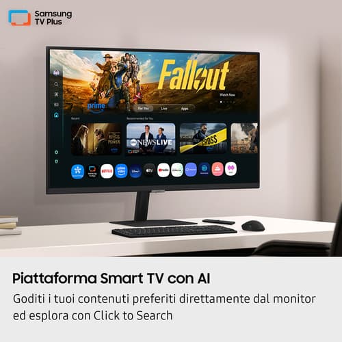 Samsung M7 Smart Monitor - M70F da 32" UHD