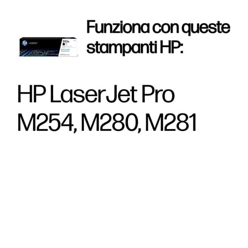 HP Cartuccia toner nero originale LaserJet 203A