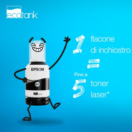 Epson Flacone di inchiostro a pigmenti nero EcoTank 111