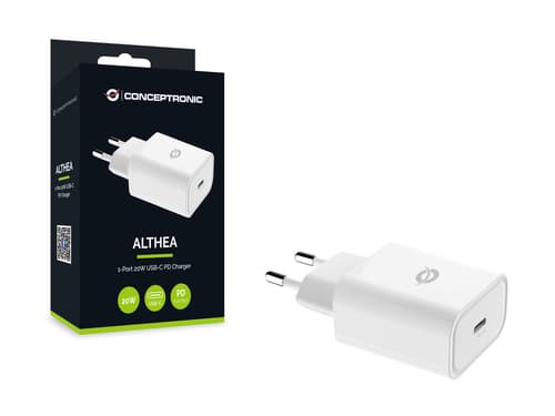 Conceptronic ALTHEA07W Caricabatterie per dispositivi mobili Universale Bianco AC Interno