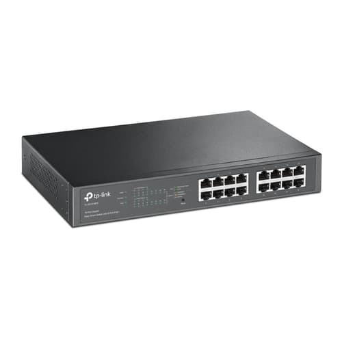 TP-Link TL-SG1016PE switch di rete Gestito L2 Gigabit Ethernet (10/100/1000) Supporto Power over Ethernet (PoE) Nero