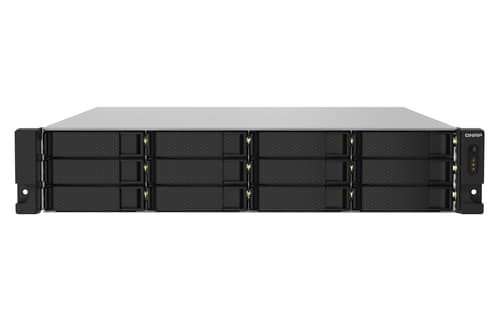 QNAP TS-1232PXU-RP NAS Armadio (2U) Annapurna Labs AL324 4 GB DDR4 0 TB QNAP QTS Nero