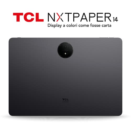 TCL NXTPAPER 14 Mediatek 256 GB 36,3 cm (14.3") 8 GB Wi-Fi 5 (802.11ac) Android 14 Grigio