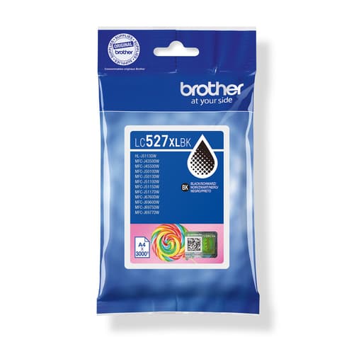 Brother LC527XLBK cartuccia d'inchiostro 1 pz Originale Resa elevata (XL) Nero