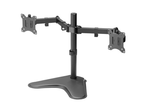 Equip Supporto da tavolo economico per doppio monitor da 17” a 32”