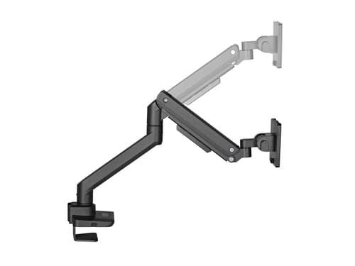 Equip Staffa di montaggio per monitor da scrivania per impieghi gravosi da 17“ a 49”, nero