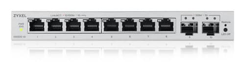 Zyxel GS1200-10v3 Gestito L2 Gigabit Ethernet (10/100/1000) Desktop Grigio