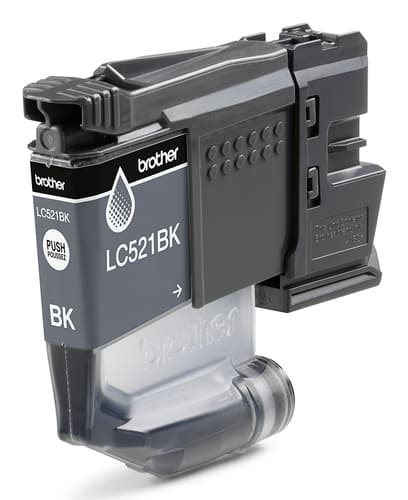 Brother LC521BK cartuccia d'inchiostro 1 pz Originale Nero