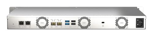 QNAP TS-435XEU NAS Rack (1U) Marvell CN9131 4 GB DDR4 0 TB QNAP QTS Nero, Grigio