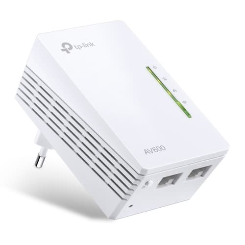 TP-Link TL-WPA4220 adattatore di rete PowerLine 600 Mbit/s Collegamento ethernet LAN Wi-Fi Bianco 1 pz