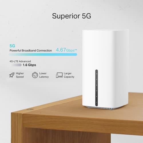 TP-Link Archer NX210 router wireless Gigabit Ethernet Dual-band (2.4 GHz/5 GHz) 5G Bianco
