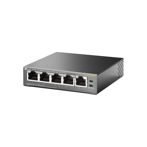 TP-Link TL-SF1005P switch di rete Non gestito Fast Ethernet (10/100) Supporto Power over Ethernet (PoE) Nero