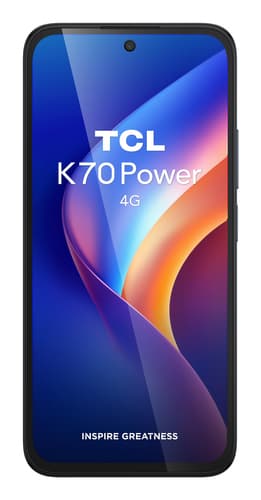 TCL K70 Power 4G 17,1 cm (6.75") Android 16.0 USB tipo-C 8 GB 256 GB 6500 mAh Blu