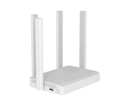 Keenetic Skipper (KN-1913) Router Gigabit Wi-Fi 5 mesh AC1200 con smart switch Gigabit a 4 porte e porta USB