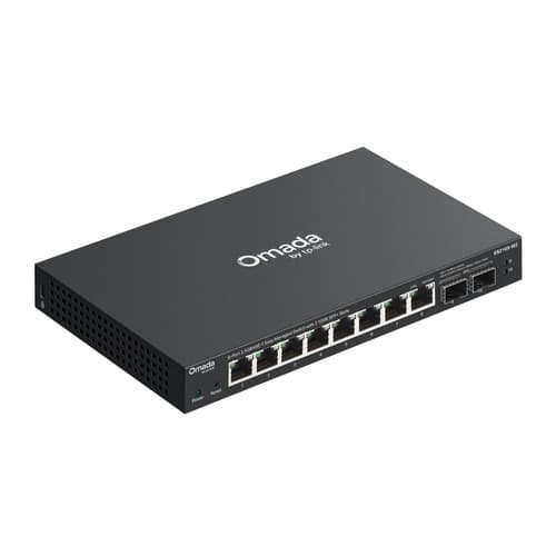 TP-Link ES210X-M2 switch di rete Gestito 2.5G Ethernet (100/1000/2500) Montaggio da desktop/parete Nero