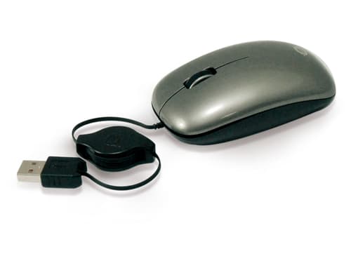 Conceptronic CLLM3BTRV mouse Viaggio Ambidestro USB tipo A Ottico 800 DPI