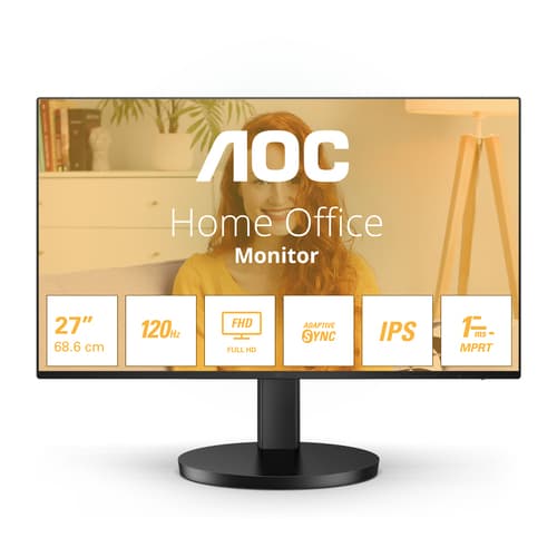 AOC B3 27B3HA2 Monitor PC 68,6 cm (27") 1920 x 1080 Pixel Full HD LED Nero