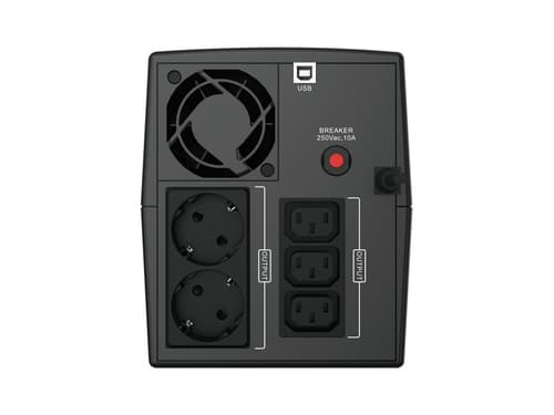 Conceptronic ZEUS03EM gruppo di continuità (UPS) A linea interattiva 1,2 kVA 720 W 5 presa(e) AC