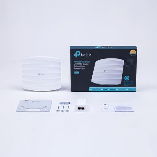 TP-Link Omada EAP225 punto accesso WLAN 1350 Mbit/s Bianco Supporto Power over Ethernet (PoE)