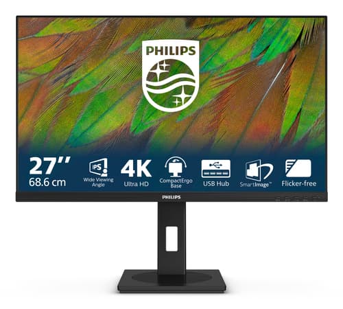 Philips Serie 3000 27B1N3800/00 Monitor PC 68,6 cm (27") 3840 x 2160 Pixel 4K Ultra HD LCD Nero